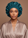 Teal Silky Bonnet