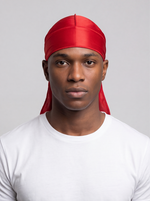 Red Satin Durag