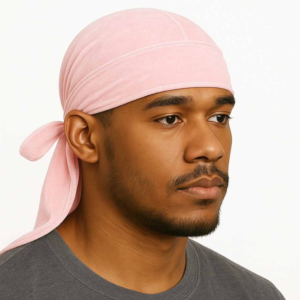 Pink Velvet Durag