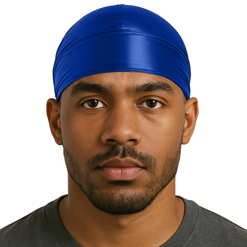 Blue Silky Durag