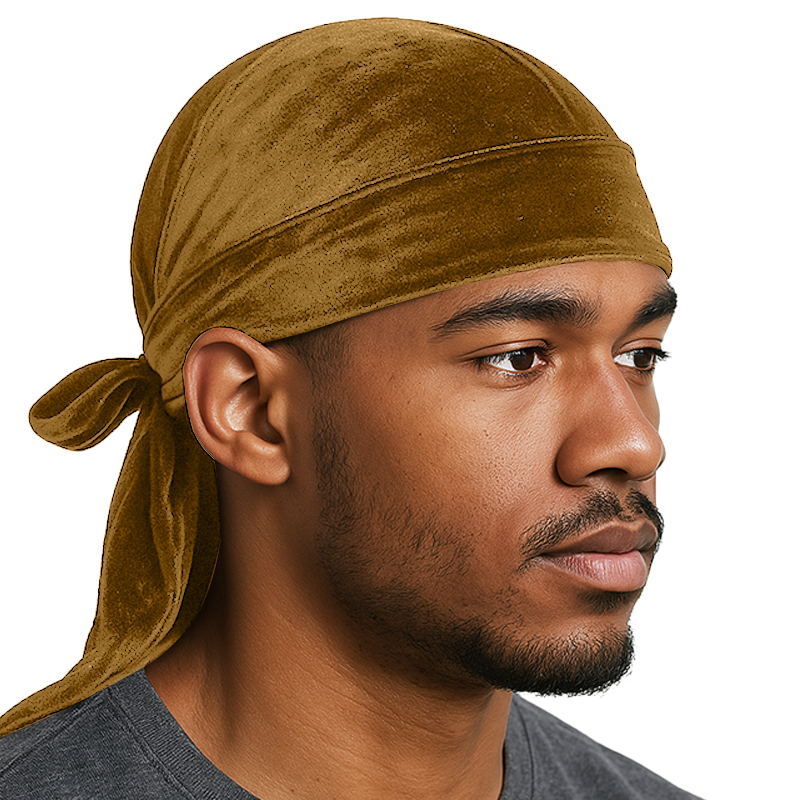 Brown Velvet Durag