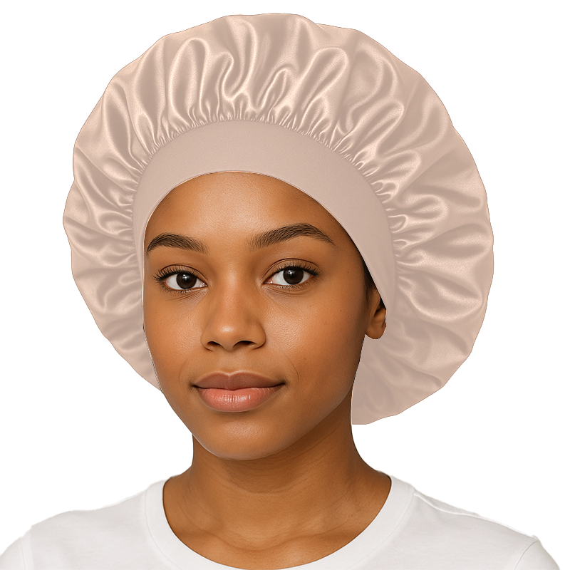 Gold Satin Bonnet