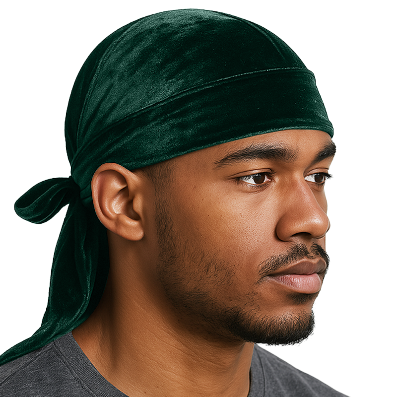 Green Velvet Durag