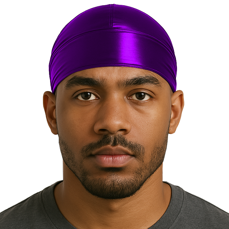 Purple Silky Durag