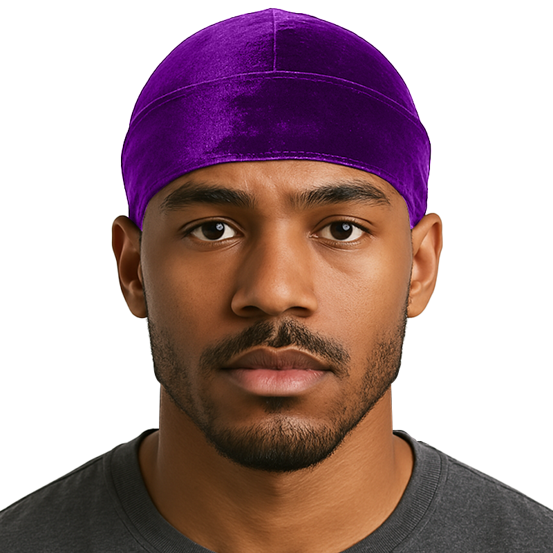 Purple Velvet Durag