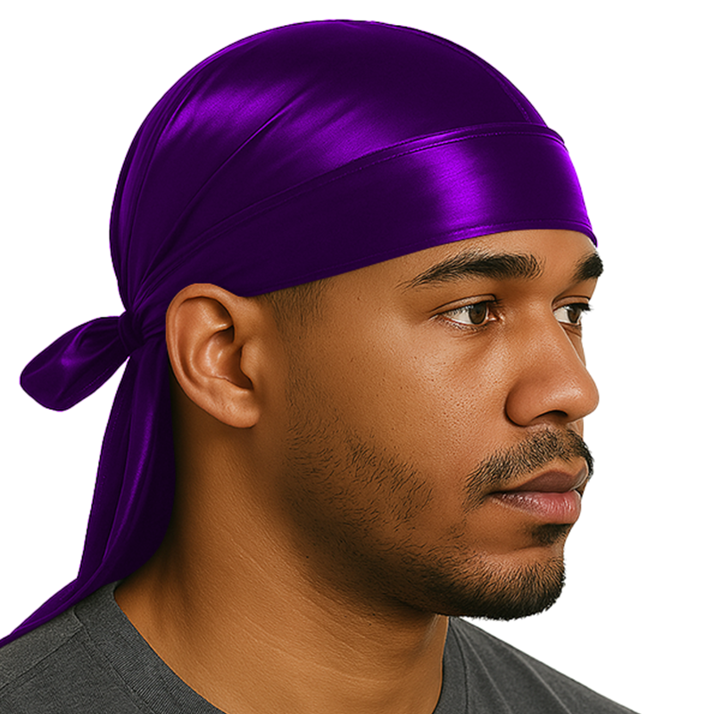 Purple Silky Durag