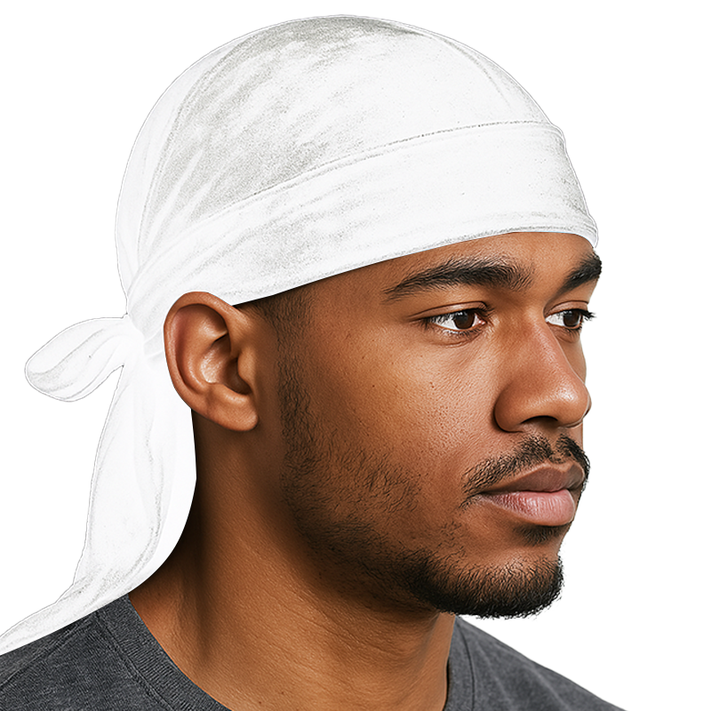 White Velvet Durag