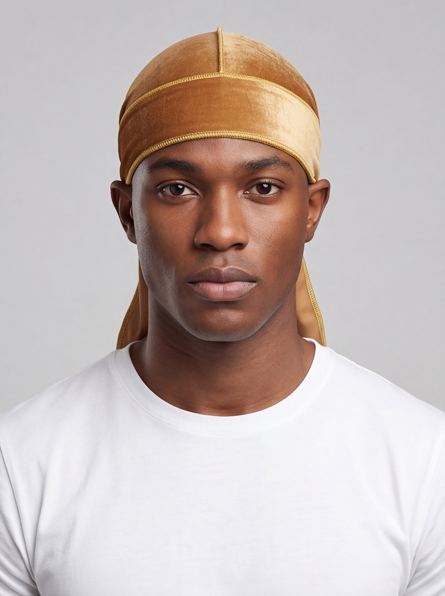 Brown Velvet Durag