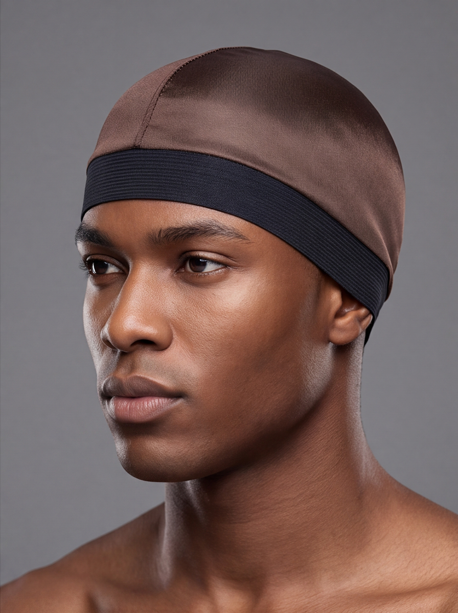 Brown Skull Cap