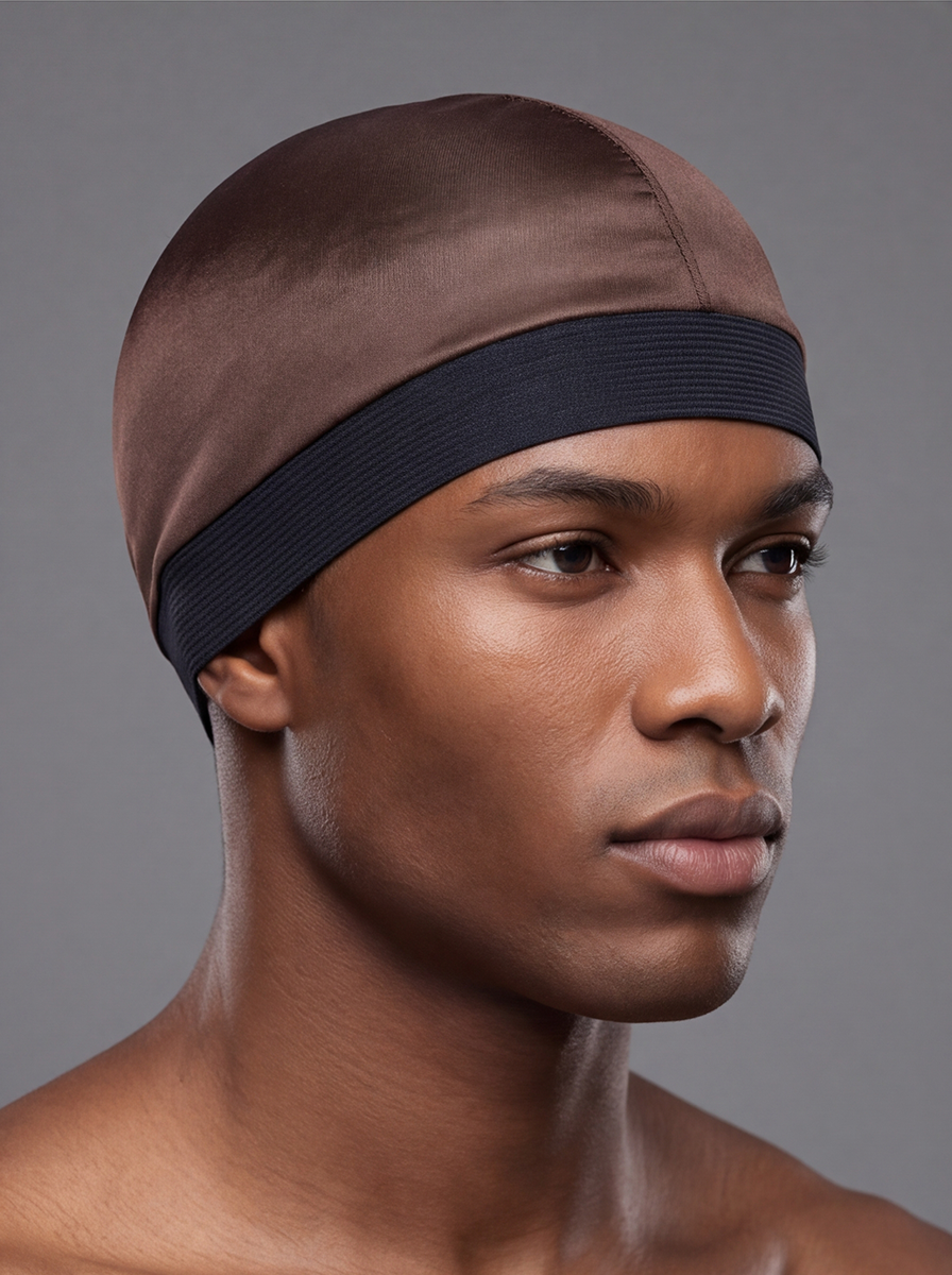 Brown Wave Cap