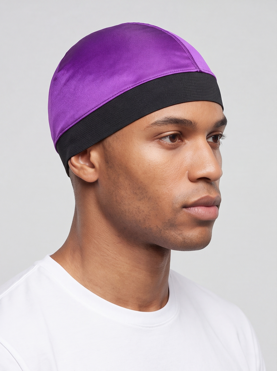 Purple Skull Cap