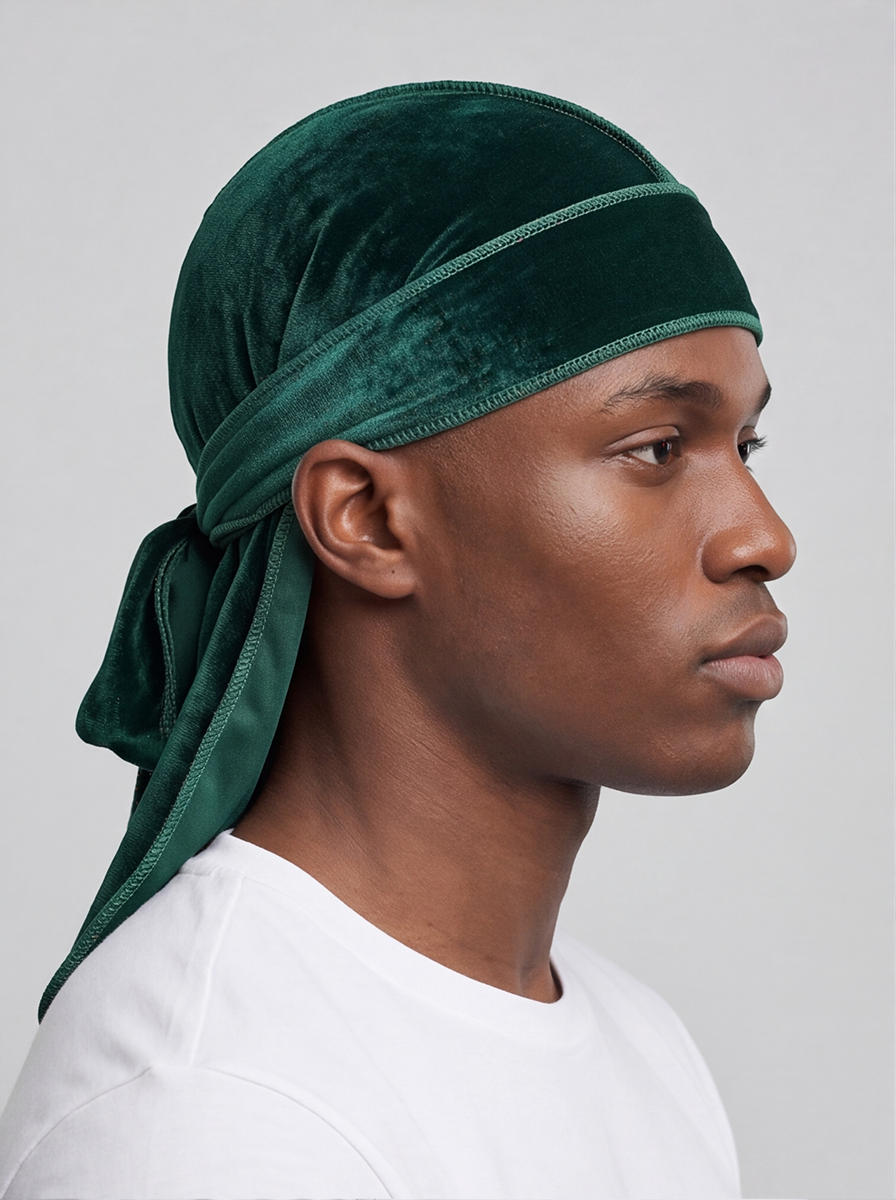 Green Velvet Durag