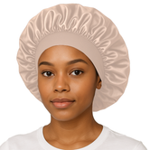 Gold Satin Bonnet